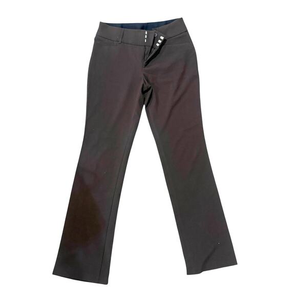 NWOT Apt. 9 Brown Tall Magic Waist Tummy Control Bootcut Pants - 10 Long/Tall - Picture 2 of 6